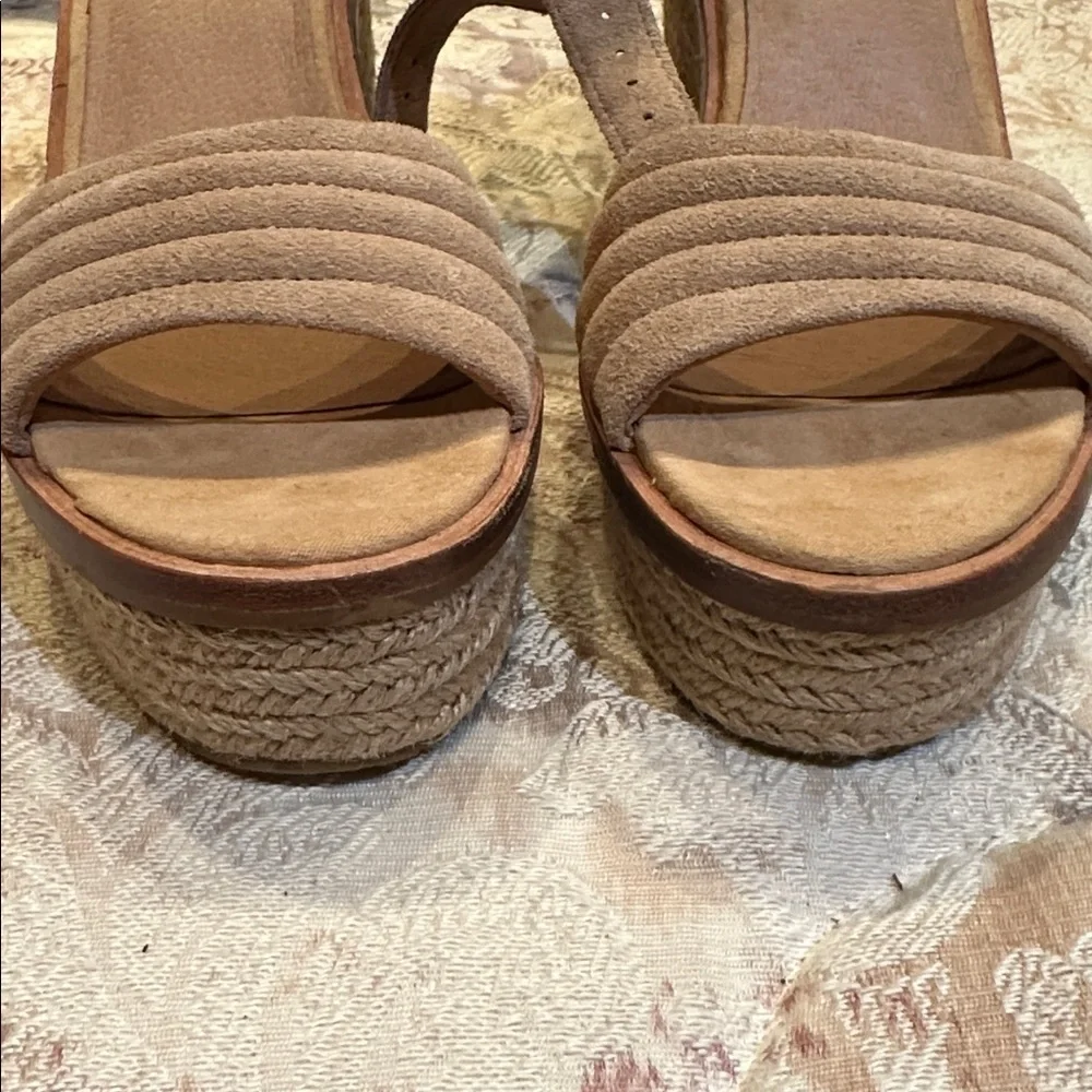 UGG Tan Suede Women's Sandals
